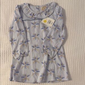 The Beaufort Bonnet Company Long Sleeve Tee in Blue and Yellow